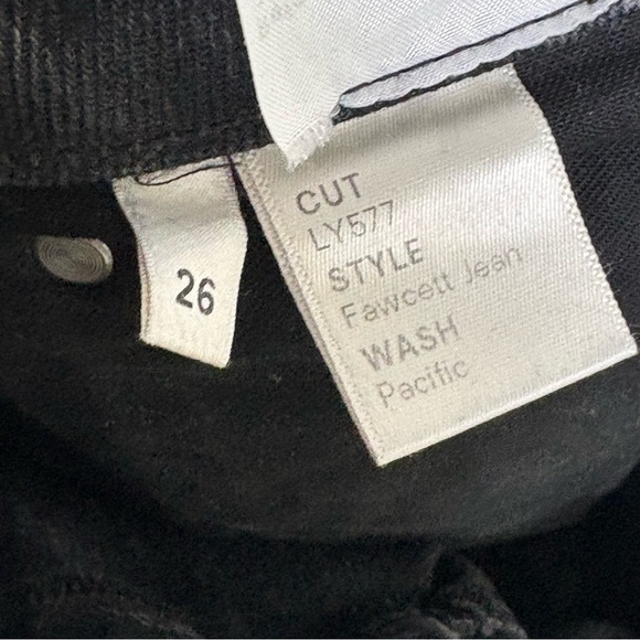 REFORMATION JEANS Fawcett Jean in Pacific Wash Made in USA Size 26 - Picture 10 of 14